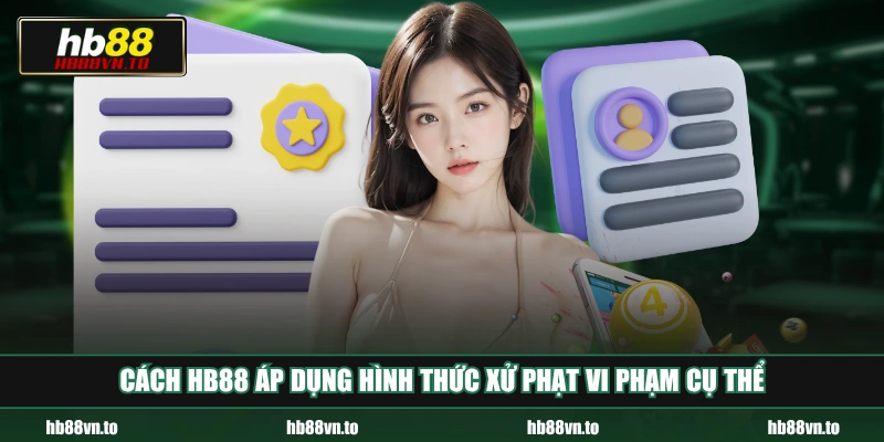Cách HB88 áp dụng hình thức xử phạt vi phạm cụ thể