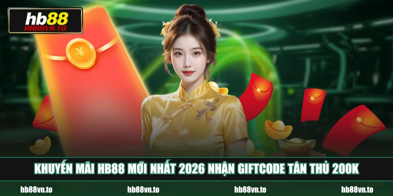 Khuyến mãi HB88 mới nhất 2026 nhận giftcode tân thủ 200K