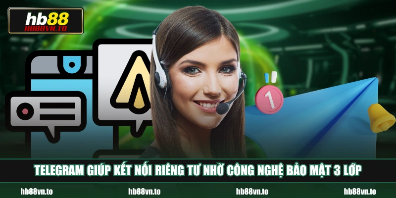 Telegram giúp kết nối riêng tư nhờ công nghệ bảo mật 3 lớp